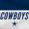 NFL Dallas Cowboys White Striped Xbox 360 (Includes HDD) Skin